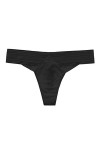 HWJ Thin Sexy Thong, Culotte Taille Basse en Dentelle De Coton Noire, Grise, Rose, Chargée Color : Blue, Size : M 