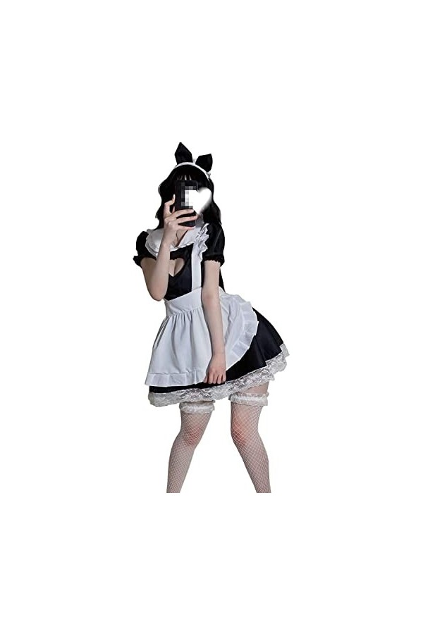 YYAN Femme Anime Cosplay FRANÇAIS Tavon FRANÇAIS Costume Fantaisie Fantaisie Sexy Fest Outfit Pyjamas Color : 7965 