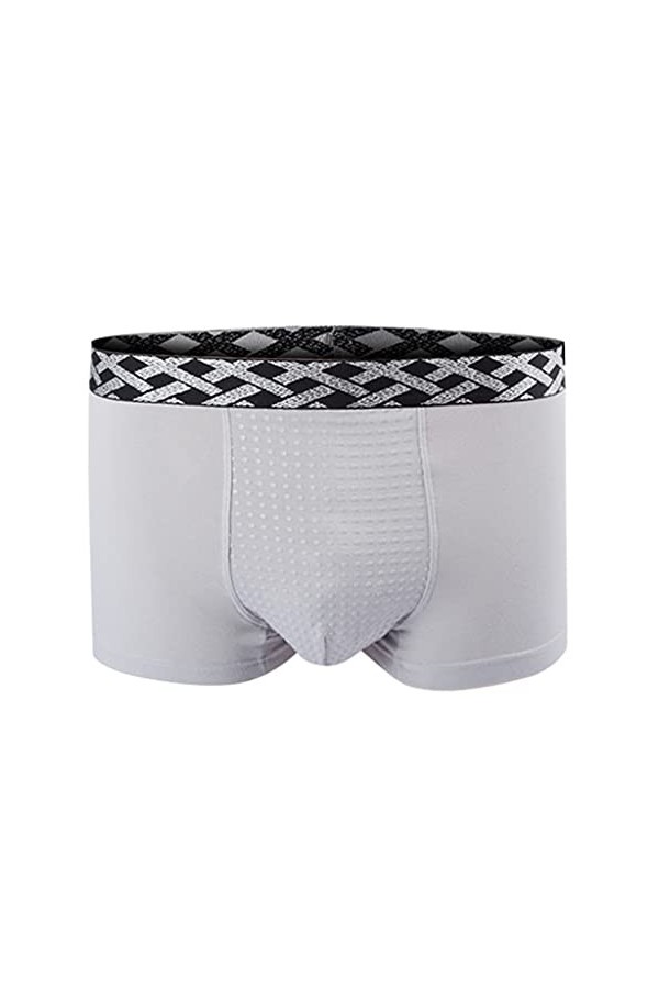 3 pièces Homme Sexy rapporter Thérapie magnétique agrandir Soins de santé Respirant Culotte Mou,Tendre Poche Confortable Fonc