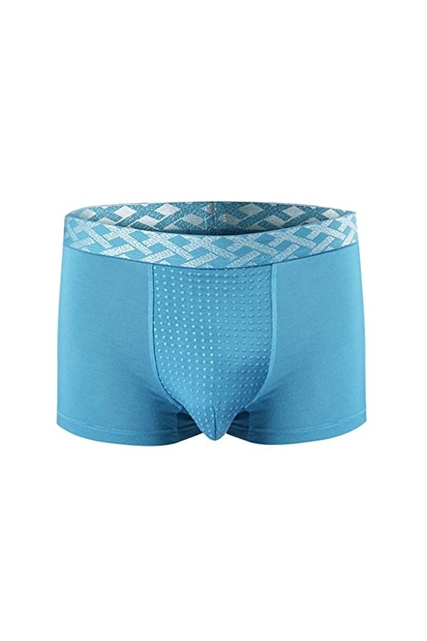 3 pièces Homme Sexy rapporter Thérapie magnétique agrandir Soins de santé Respirant Culotte Mou,Tendre Poche Confortable Fonc