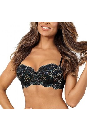 Axami Soutien-Gorge Push-Up V-10381, Noir,85B