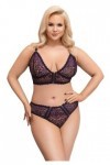 Cottelli Curves 22142454051-lingerie Lingerie, Violet, XL Femme
