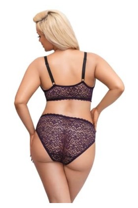 Cottelli Curves 22142454051-lingerie Lingerie, Violet, XL Femme