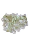 LULER Femmes Fruits Mignon Imprimé Glace Culotte Pure Coton Étape Respirant Slips Hommes Shorts Sous-Vêtements Garçon, bleu, 