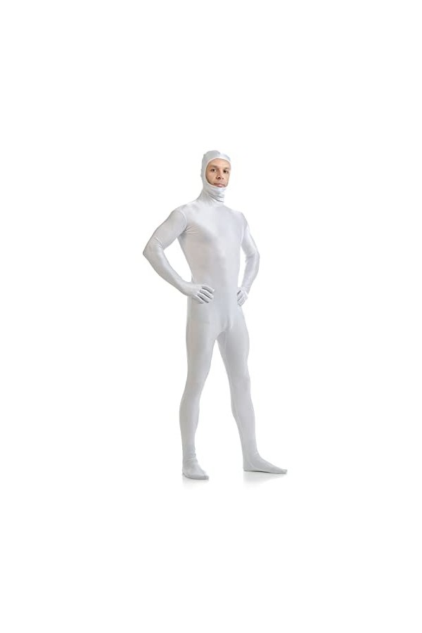KYZTMHC Hommes Zentai Lycra Combinaison Adultes Body Costume Halloween Costume De Déguisement Complet Du Corps Unitard Vêteme