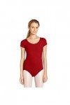 KYZTMHC Femmes Unitard court body Costume Sexy Unitard 2nd peau combinaison Cosplay déguisement for fille cadeau Color : Red