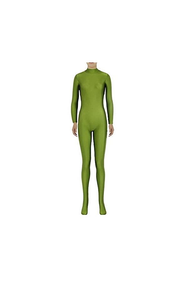 KYZTMHC Body Unisexe Cosplay Justaucorps Femmes déguisement sans tête Catsuit Costume à Manches Longues Combinaison Color : 