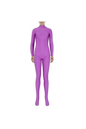 KYZTMHC Cosplay Unitard for femmes Full Body Catsuit Unisexe Spandex Body Halloween Cosplay Zentai Suit Color : Burgundy, Si