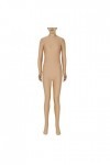KYZTMHC Body à Couverture complète for Adultes Enfants Halloween Combinaison Costume Hommes Seconde Peau Zentai Color : Skin