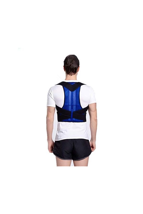 TAOZUYING SpineBackCorsetPostureCorrectionSteelStrapsBabakaPostureCorrectorBackShoulder SupportBeltElasticBracesDropship cou