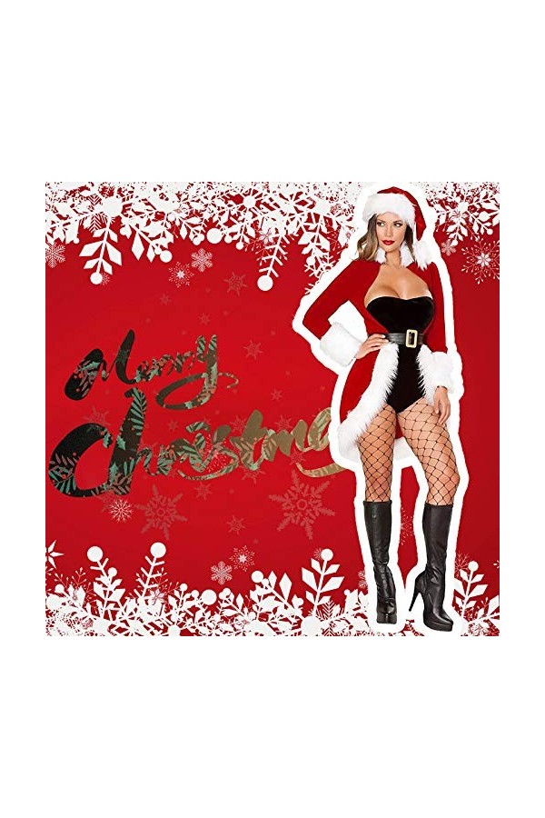 Robe Costume de Femme Mignon Sexy sous-vêtements Sexy Robe de Noël Costume de fête Gorge Et Culotte Lingerie Multicolor, One