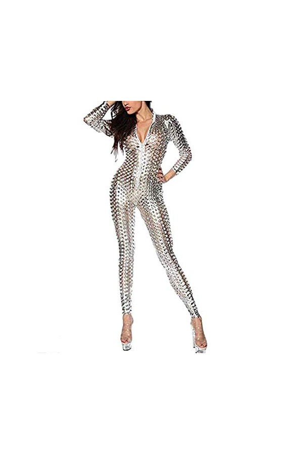 GGTBOUTIQUE Ggtboutique pour femmes, Argenté., S