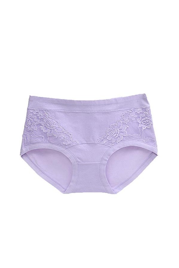 Culottes Et Slips Slip Lingerie Sous-Vêtements Underwear Panties Taille Briefs Ms Broderie Birds And Flowers Elastic Bonne Él