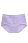 Culottes Et Slips Slip Lingerie Sous-Vêtements Underwear Panties Taille Briefs Ms Broderie Birds And Flowers Elastic Bonne Él