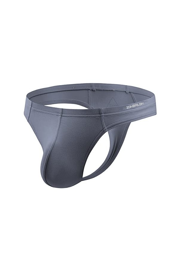 ZUOLAIYIN String tanga homme strings homme strings homme strings sexy sous-vêtements pour homme G-string grand renflement nou