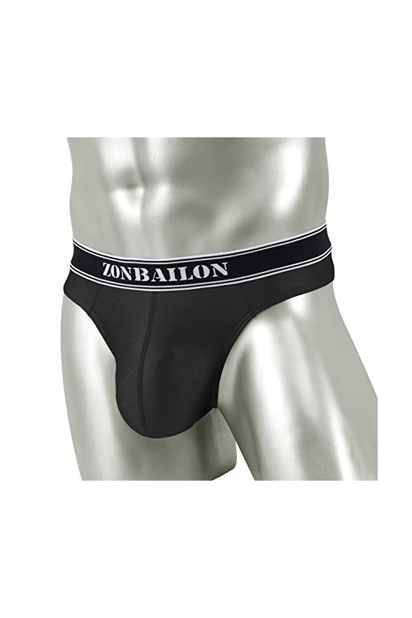 ZUOLAIYIN Strings Homme String Sexy Sous-vêtements Homme Tanga pour Hommes Strings Homme String Homme avec Poche String Homme
