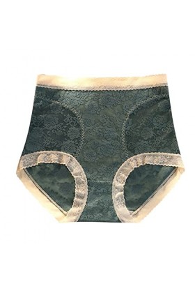 LULER Femmes Sexy Dentelle Culotte Moyenne Taille Sans Coutures Respirant Confortable Coton Étape Slip Sexy Sous-vêtements Ho