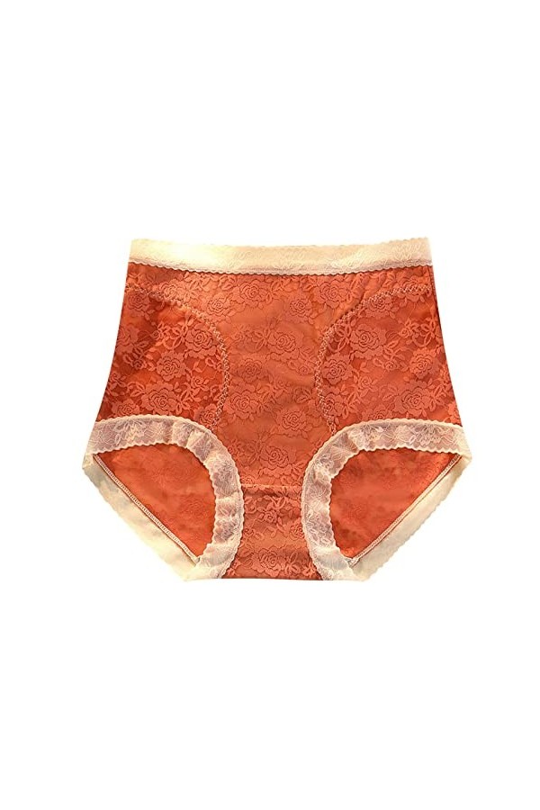 LULER Femmes Sexy Dentelle Culotte Moyenne Taille Sans Coutures Respirant Confortable Coton Étape Slip Sexy Sous-vêtements Ho