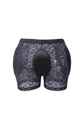 LOEBKE sous-vêtements en Dentelle pour Hommes cachant des Culottes Gaff pour Hommes Jeu de rôle Pseudo Crossdressing sous-vêt