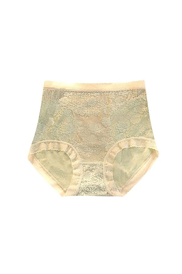 LULER Femmes Sexy Dentelle Culotte Moyenne Taille Sans Coutures Respirant Confortable Coton Étape Slip Sexy Sous-vêtements Ho