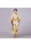 Robe de soirée traditionnelle japonaise vintage pour femme Geisha Kimono vintage pour femme Costume de spectacle de scène Cos