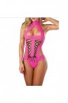 Déguisements Femme Dames Sexy Rose Taille Unique 