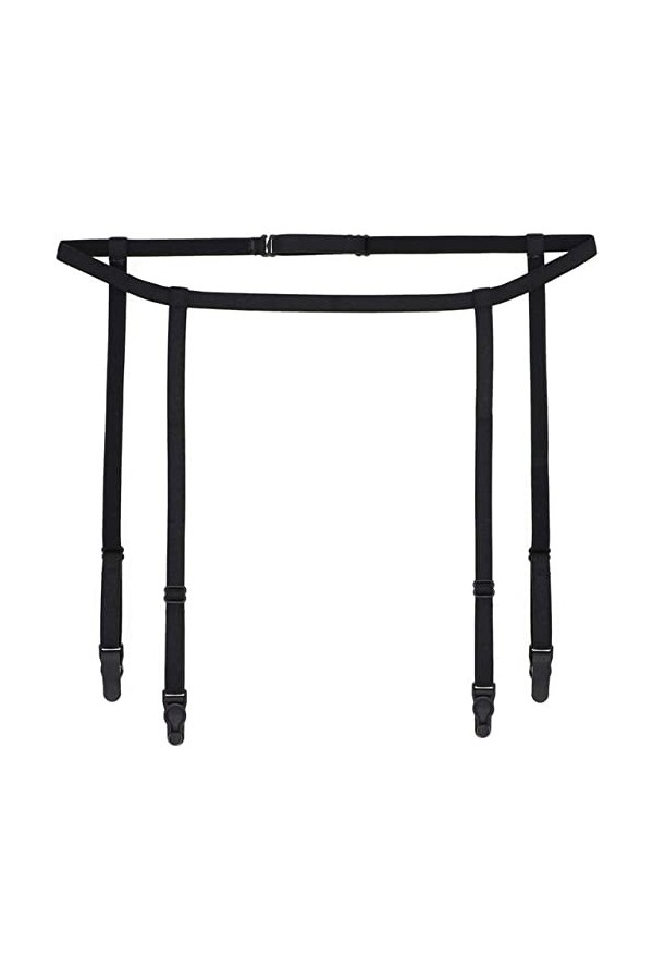 Bretelles for pantalons for hommes ， Bretelles Sexy Femmes Dentelle Noir/Blanc/Rouge Jarretière Tentation Ultra-Mince Femme B