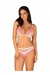 Obsessive Ensemble de soutien-gorge Rose taille unique