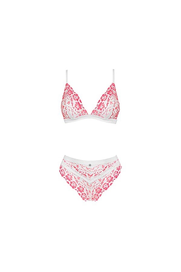Obsessive Ensemble de soutien-gorge Rose taille unique
