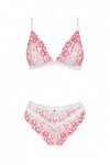 Obsessive Ensemble de soutien-gorge Rose taille unique