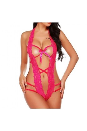 Lingerie Sexy pour Femmes, Grande Taille, Lingerie érotique, Bikini avec système, Uniforme de séduction, Lingerie pour Dames