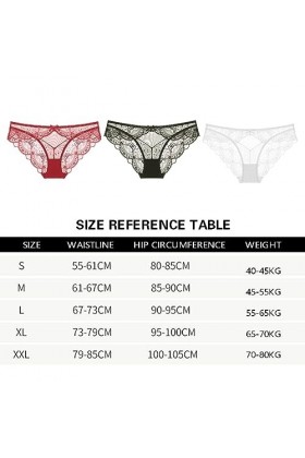 Necalisi Lot de Culotte Femme Lot de 5 Multicolore-5 Culotte Femme Culottes Taille Dentelle Haute sous-vêtements Slip Grande 