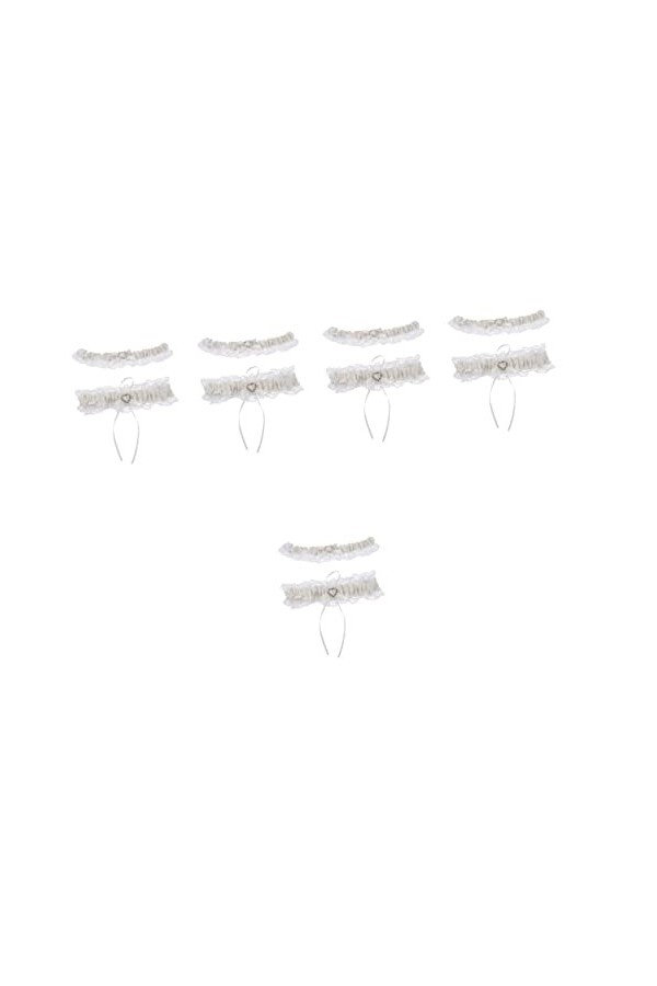 ifundom 3 Ensembles Anneau De Jambe Jarretière Porte-Jarretelles Femmes Jarretière De Mariage Pièces De Dame Jarretière Bleue