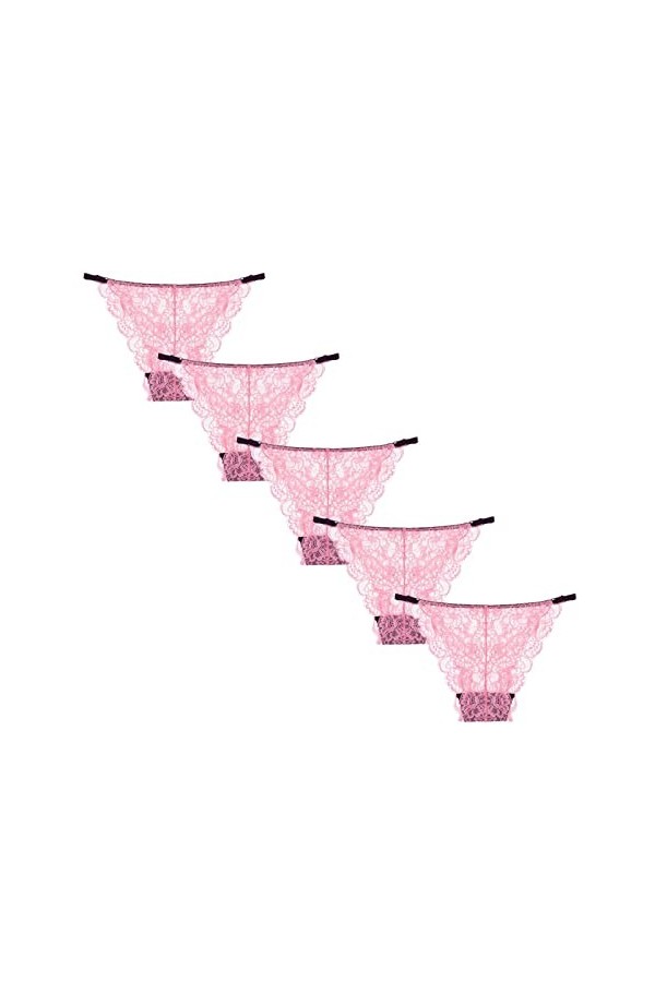 Strings et Tangas en Dentelle Culotte Sexy Ultra Doux Culotte Sexy Slip Culotte Dentelle Sexy Taille Basse sous-VêTements Bik