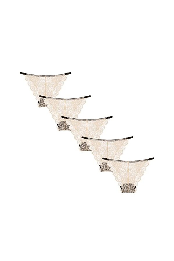 Strings et Tangas en Dentelle Culotte Sexy Ultra Doux Culotte Sexy Slip Culotte Dentelle Sexy Taille Basse sous-VêTements Bik