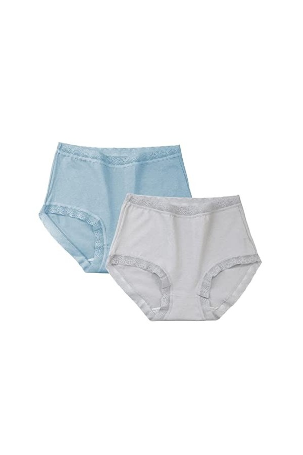 Femme Slips 3 pièces/lot Femmes Coton Slips Sexy sous-vêtements Taille Haute Culotte Grande Taille Dames caleçons Intime Femm