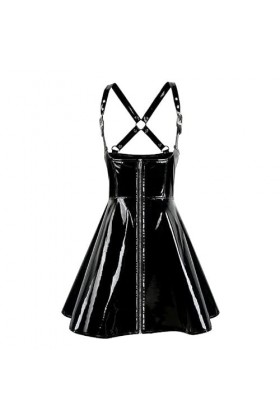 MERNEL Vêtements sexuels Bretelles Jupe Sexy Uniforme Femmes Robe vêtements de Sexe Femmes Color : 1, Size : M 