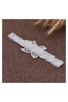 COLIFAS Fête de Mariage Jambe jarretière Femmes Fille Dentelle Jambe Anneau Floral Cuisse Anneau Couleur : Blanc Blanc , C