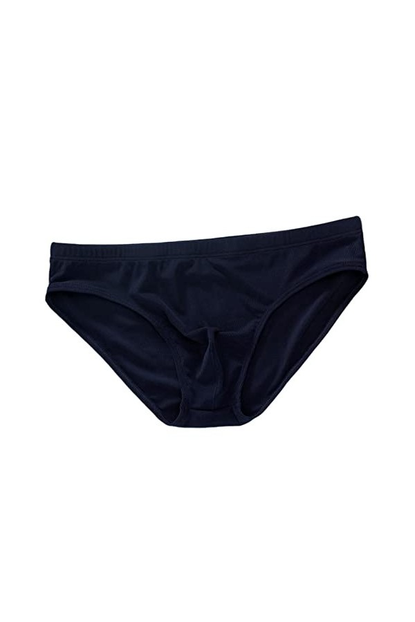 XKUN Slip Homme Soie De Glace Jeune Sexy Sexy Section Sectionsexy Men sous-Vêtement 3 Packs-Red,XXXL