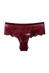 Vexiangni Sous-vêtements en dentelle pour femme - Pour cosplay - Sexy - String - Sous-vêtements sexy en coton - String sexy p