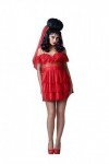 Smiffys 81002 Beetlejuice Lydia Costume de mariée pour femme Rouge Taille XS