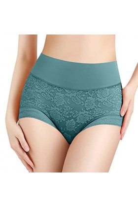 Vexiangni Culotte pour femme - Sous-vêtements sexy en coton - Sans coutures - Mini micro string, bleu, L