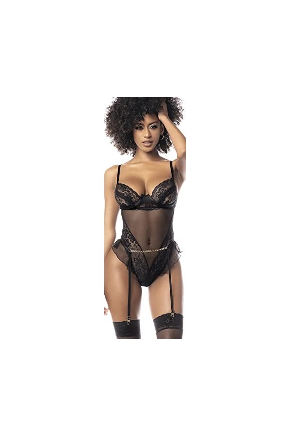 Mapalé by Espiral Body Mapale pour femme, noir, Small-medium