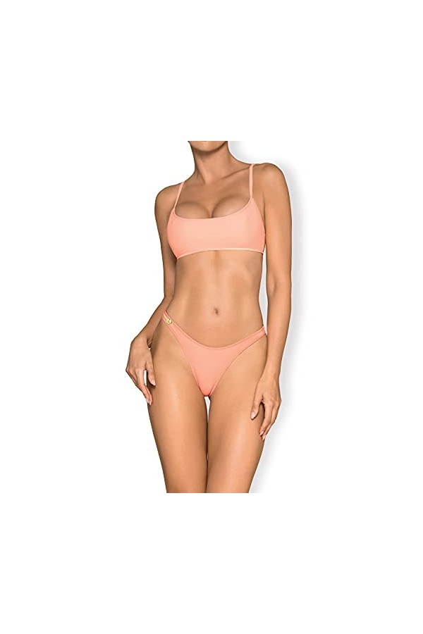 Obsessive Bikini Mixte Mexico Beach Corail Rose , Standard pour Femme