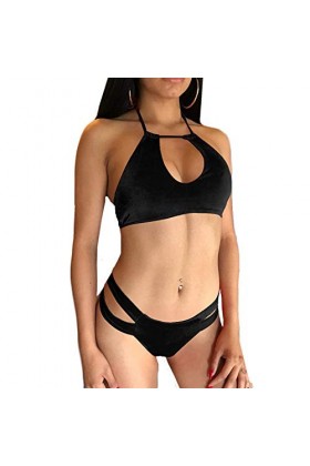 Lingerie Sexy Homme Vêtements Techniques Et Spéciaux Sexy Tentation Bikini Fille@L_ Noir