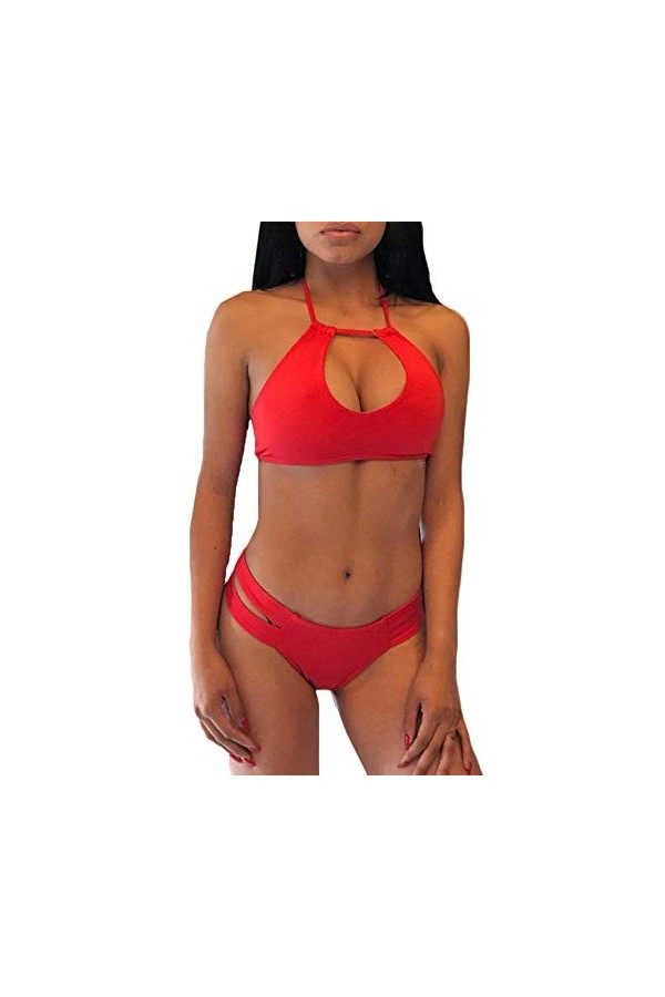 Érotisme Sexe Et Sensualité Ensembles De Pyjama Femme Sexy Lingerie Bikini Fille Séduction@Rouge_XXXL