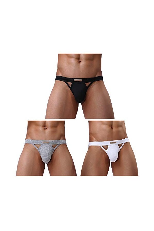 Arjen Kroos Homme Suspensoir Jockstrap String Athlétique Support Lingerie Sexy Strings sous-vêtements