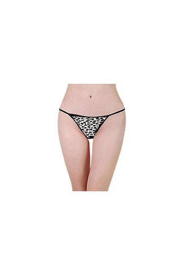 Simply Gorgeous Paquet de 3 Sexy Ladies G- String - Bleu -Taille 36