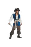 Déguisement Costume De Pirate Adulte,Uniforme Déguisement Pirates Des Caraïbes,Costumes De Scène De Mascarade De Couple Mascu