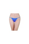 Simply Gorgeous Paquet de 3 Sexy Ladies G- String - Bleu -Taille 36